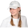 microfiber baseball cap with mesh