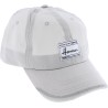 microfiber baseball cap with mesh