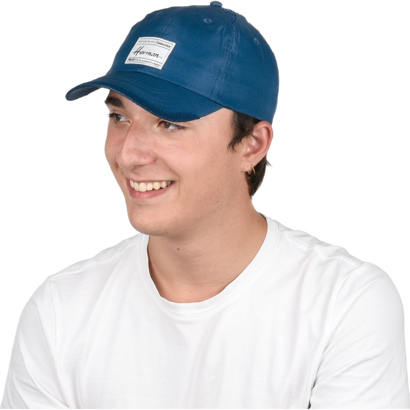 microfiber baseball cap with mesh