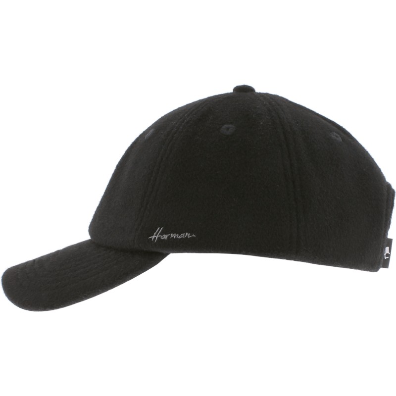 casquette herman baseball noire