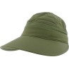 Woman sport cap/visor, top unzippable, UPF50