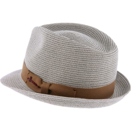 plain color small brim hat