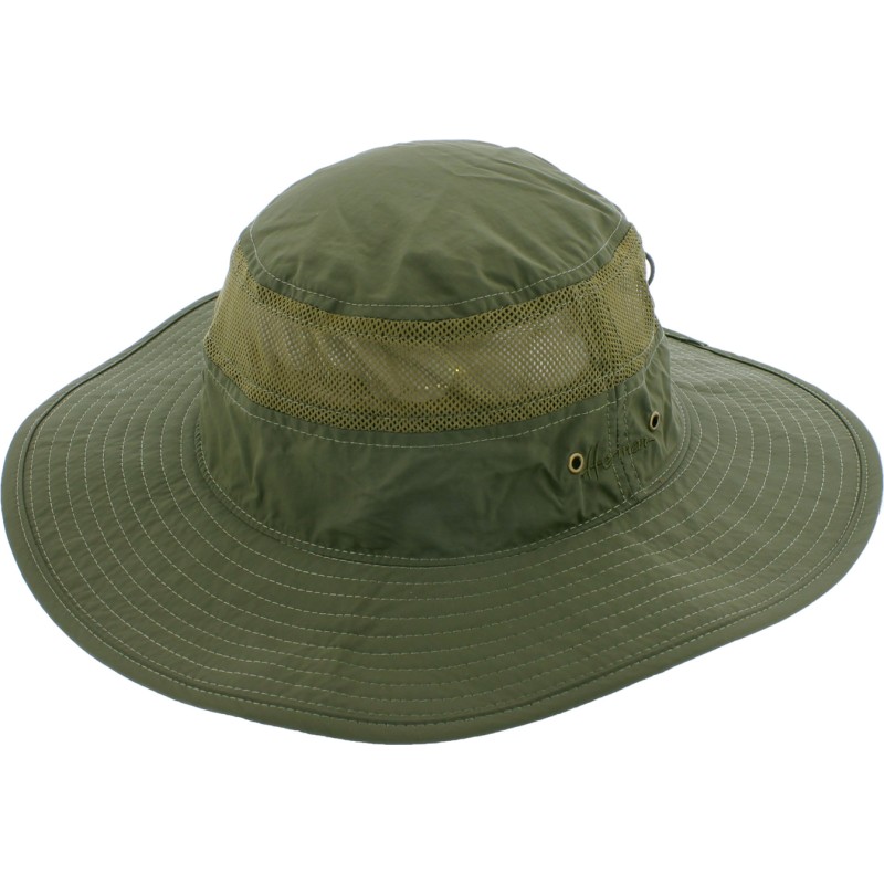 Sport hat, wide rim with jugular, mesh all around, UPF50