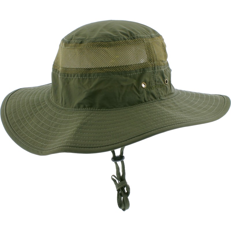 Sport hat, wide rim with jugular, mesh all around, UPF50