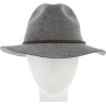 Large brim hat, with thin hatband