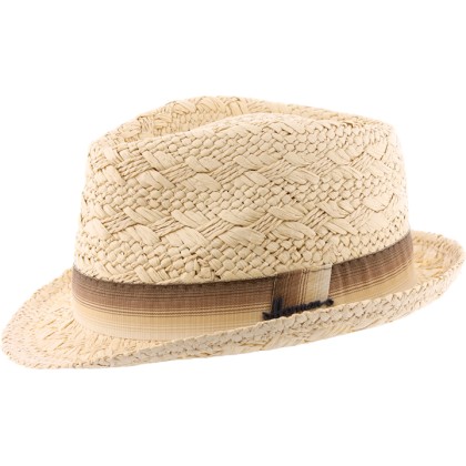 Lala paper straw small brim hat