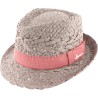 paper lala straw small brim hat