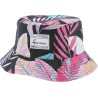 bob herman imprimé motif tropical coloris noir