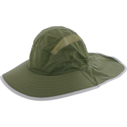 Sport hat, wide rim to protect the neck with jugular, UPF50