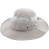 Chapeau sport, large bord,avec jugulaire, mesh tout autour, UPF50