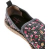 Pattern, cotton espadrilles, with comfortable cotton fabric insole, el