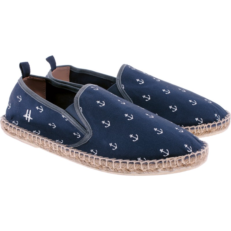 Pattern, cotton espadrilles, with comfortable cotton fabric insole, el