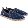 Pattern, cotton espadrilles, with comfortable cotton fabric insole, el