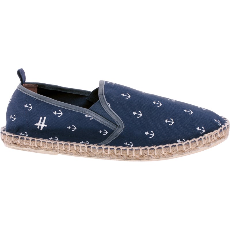 Pattern, cotton espadrilles, with comfortable cotton fabric insole, el