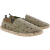 Pattern, cotton espadrilles, with comfortable cotton fabric insole, el