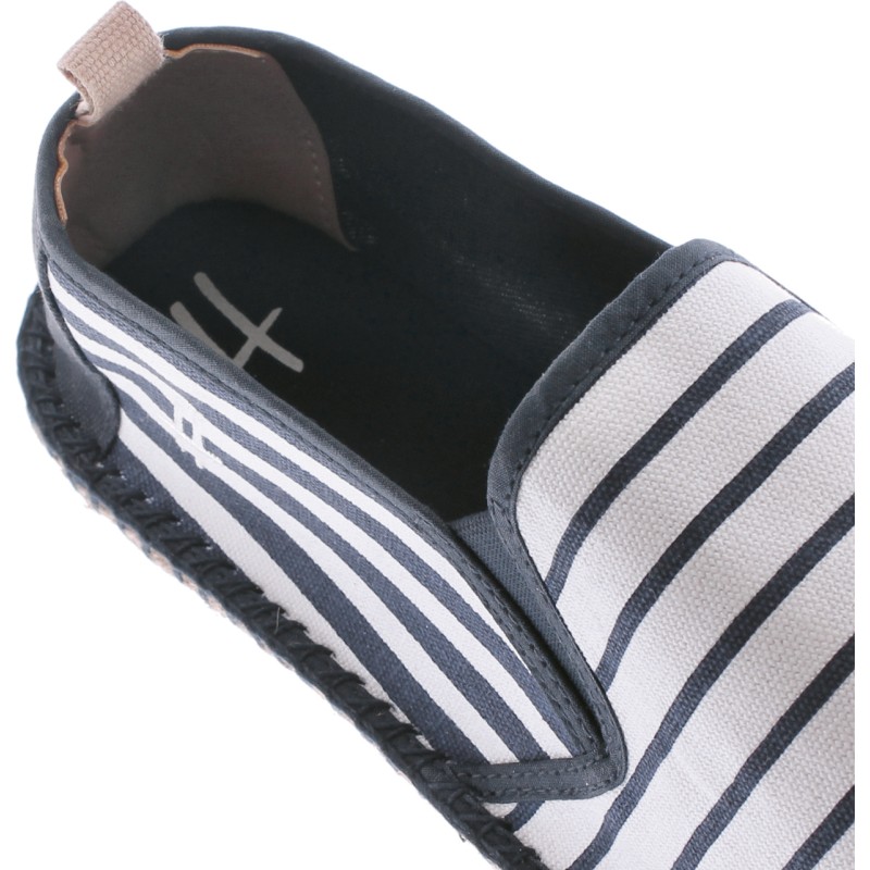 espadrille femme ete renfort au talon