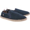 Espadrille en coton couleur bleu marine