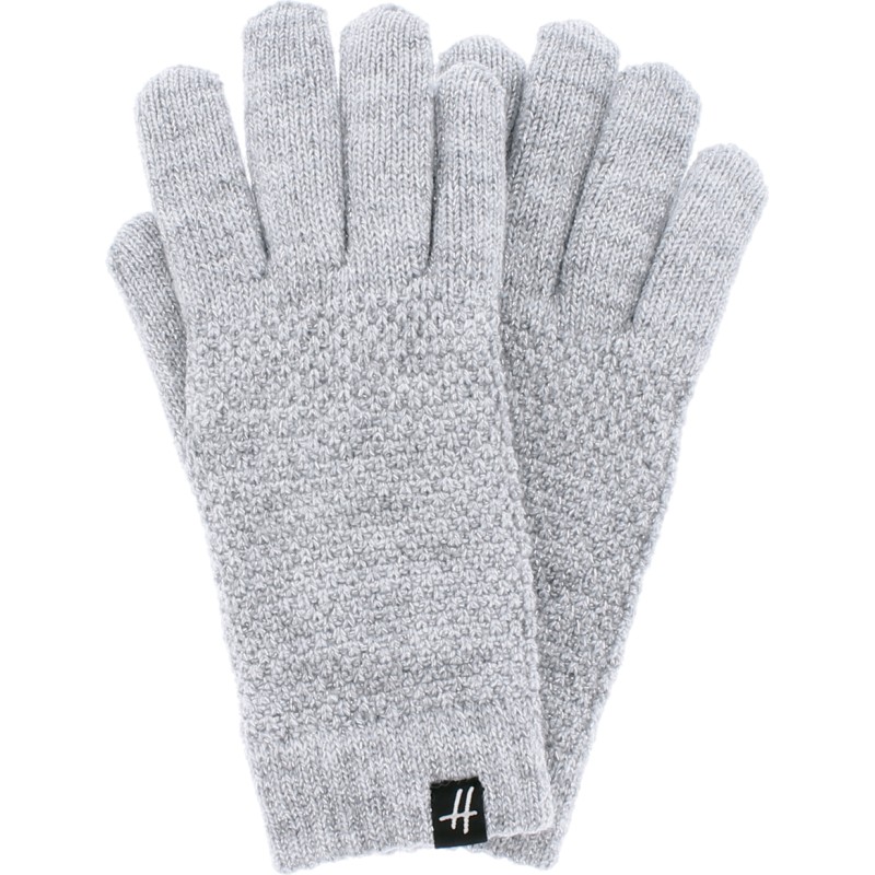 Gants femme en maille unie avec lurex doublé en teddy p