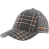 Tartan baseball cap