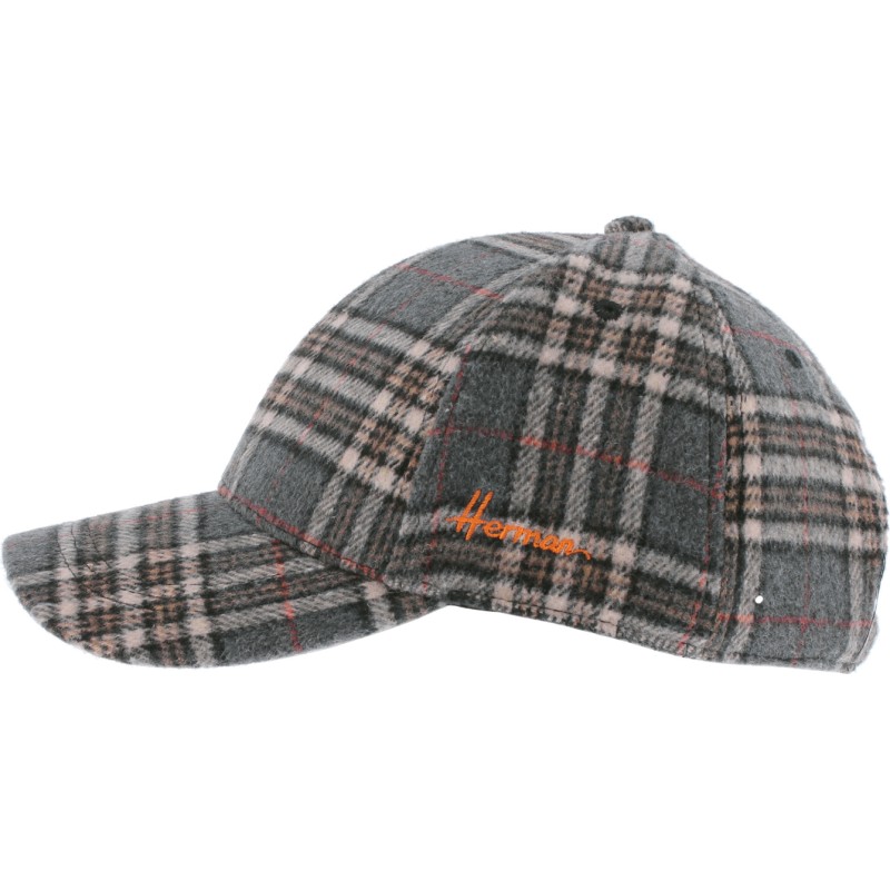 Tartan baseball cap