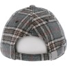 Tartan baseball cap