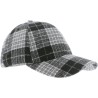 Tartan baseball cap