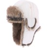 Faux fur hat, with 2 closing positions