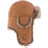 Faux fur hat, with 2 closing positions