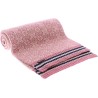 Set consisting of a cuffed beanie and yarn pompom, a 27x174cm scarf an