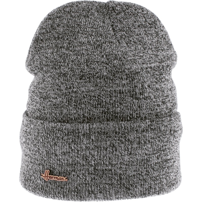 Set consisting of a plush-lined cuffed beanie, a neck warmer and a pai