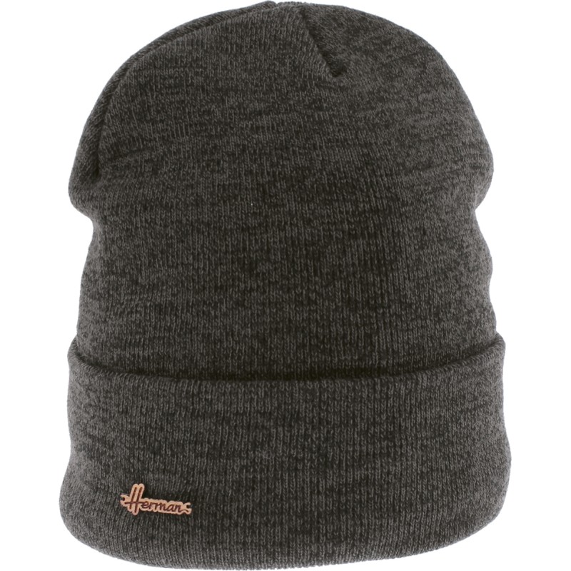 Set consisting of a plush-lined cuffed beanie, a neck warmer and a pai