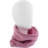 Adult neckband knitted with 80% recycled plastic thread. Lined in ultr