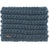 Tour de cou adulte méga uni tricoté avec 30% de fil de laine. Doublé e