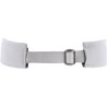 Plain color visor with tightening buckle