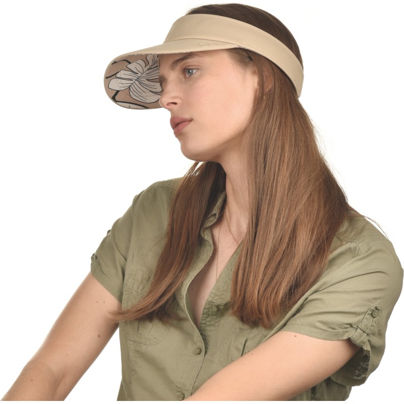Plain color visor with tightening buckle