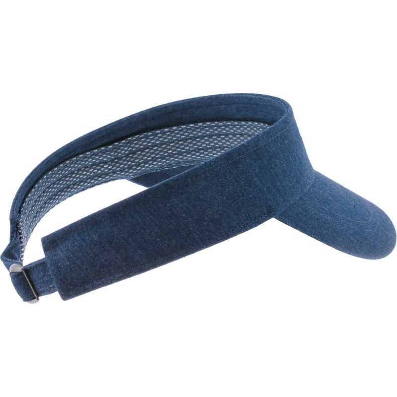 Plain color visor with tightening buckle