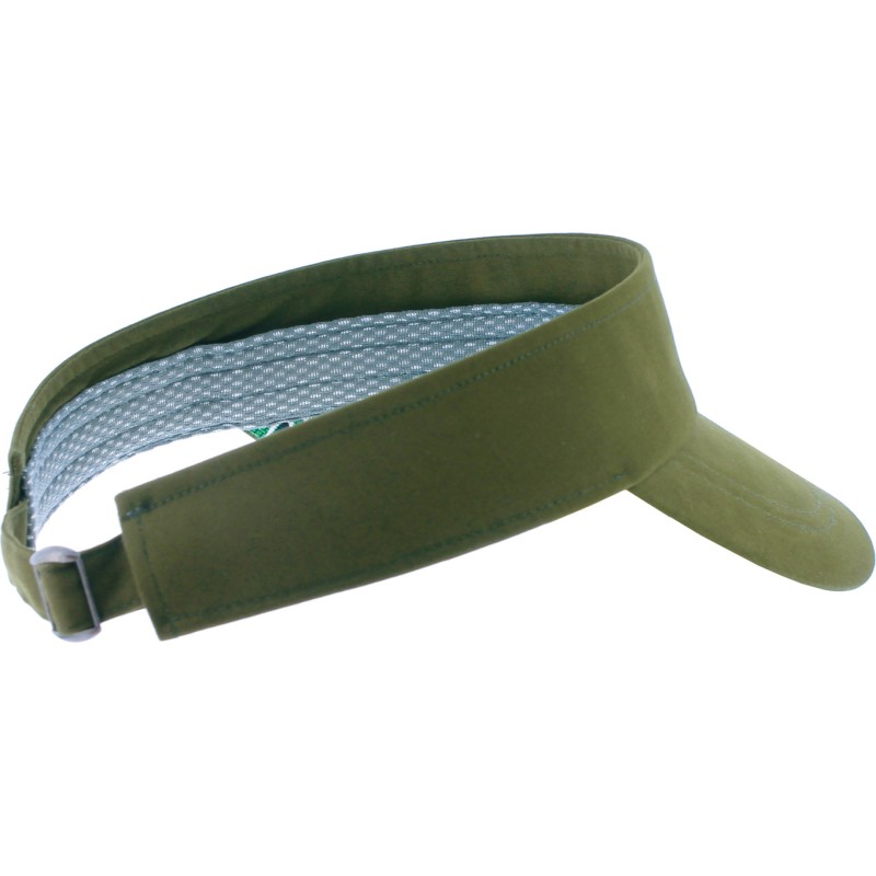 Plain color visor with tightening buckle