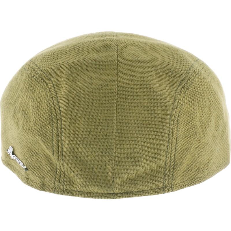Plain color flat cap in bamboo