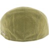 Plain color flat cap in bamboo