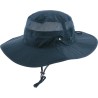 Chapeau sport, large bord,avec jugulaire, mesh tout autour, UPF50