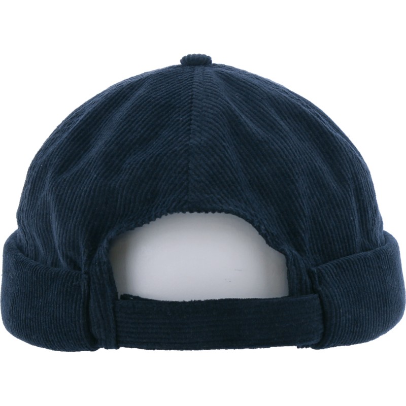 Velvet cotton sailor cap