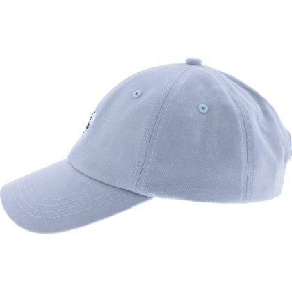 Casquette baseball de couleur unie avec broderie fleur.