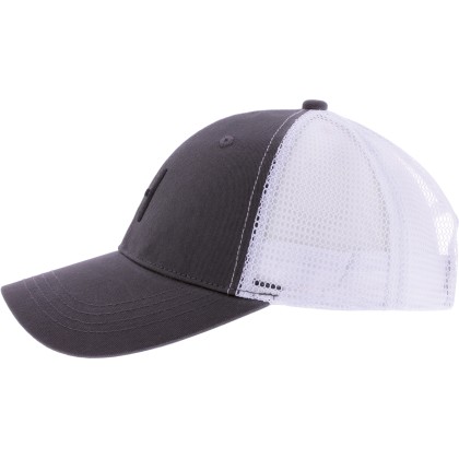 Baseball cap with tone-on-tone rear mesh, with an embroidered H.