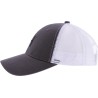 Baseball cap with tone-on-tone rear mesh, with an embroidered H.