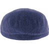 Plain silk flat cap