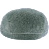 Casquette plate unie en soie