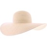 Women's very large brim hat with UPF 50 protection.