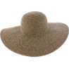 Women's very large brim hatwith UPF 50 protection.