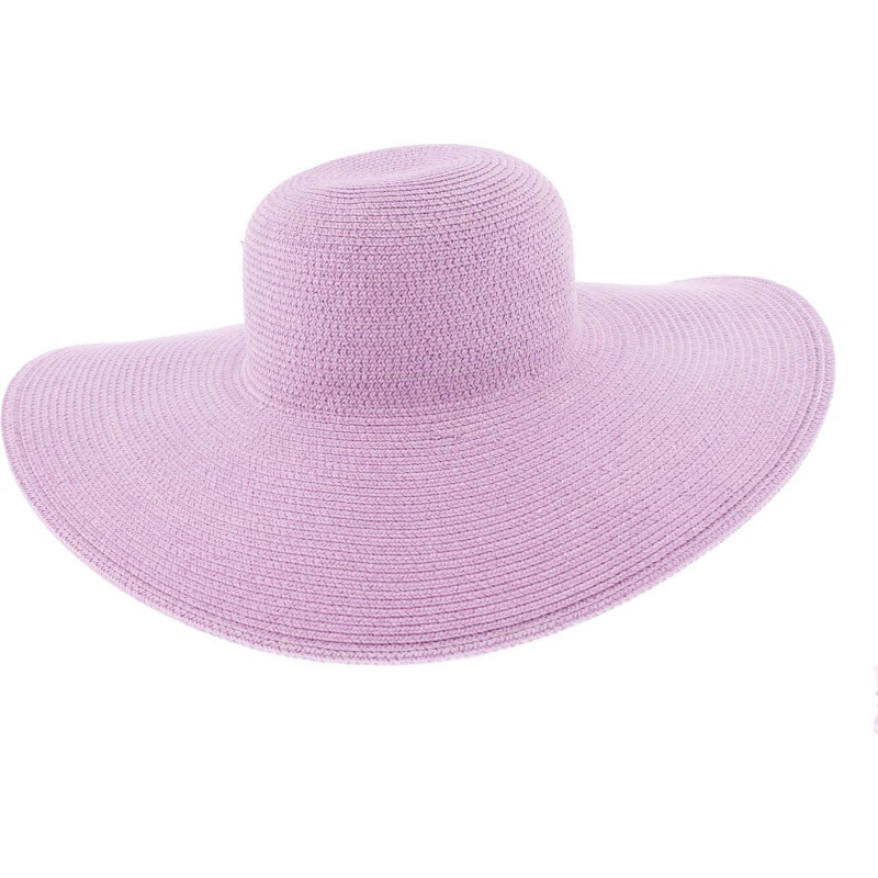 Women's very large brim hatwith UPF 50 protection.