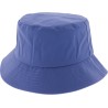 Plain color waterproof bucket hat.